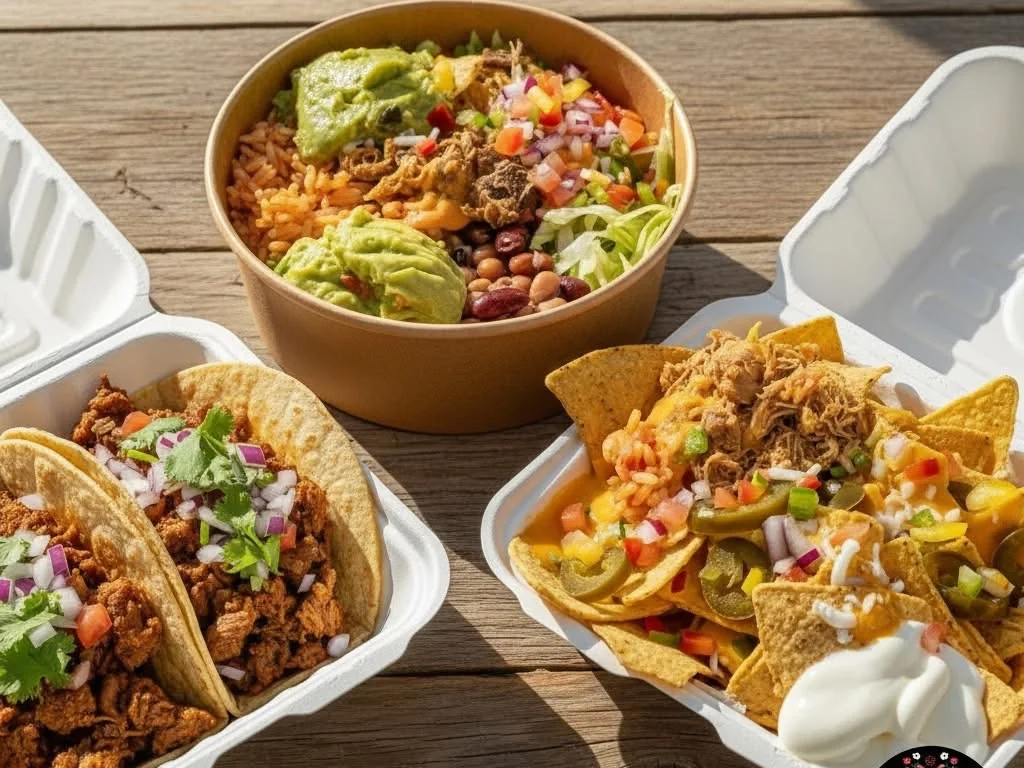 Street food served at The OC